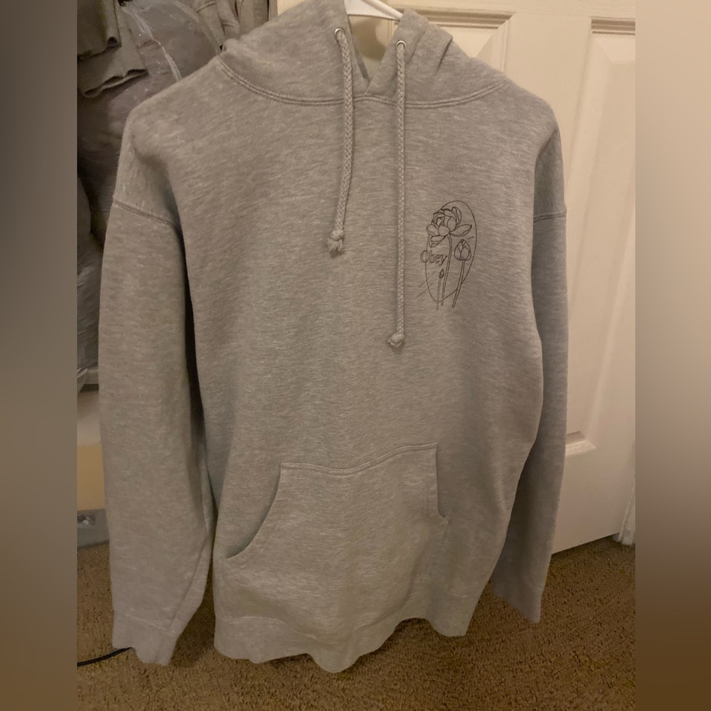 Grey Obey Hoodie